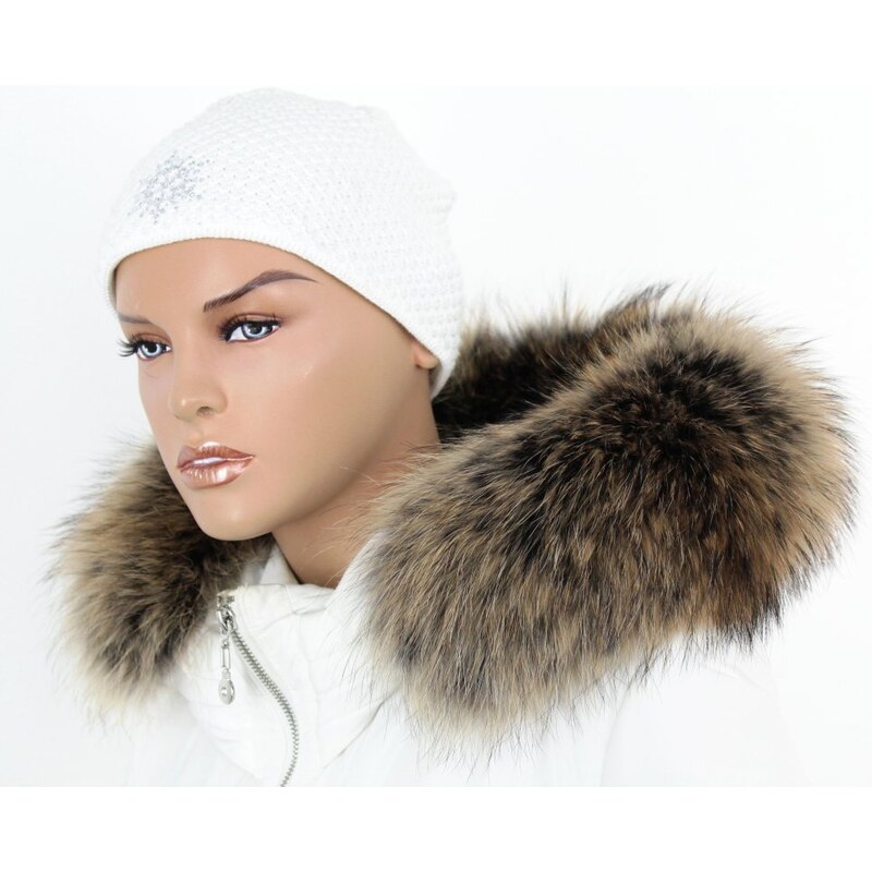Sikora Kožušinový lem na kapucňu - golier medvedíkovec M 35/23 (70 cm) 21569539