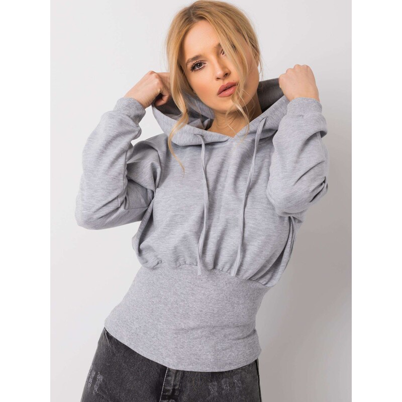 RUE PARIS Sweatshirt-RV-BL-6191.06P-gray 64682533