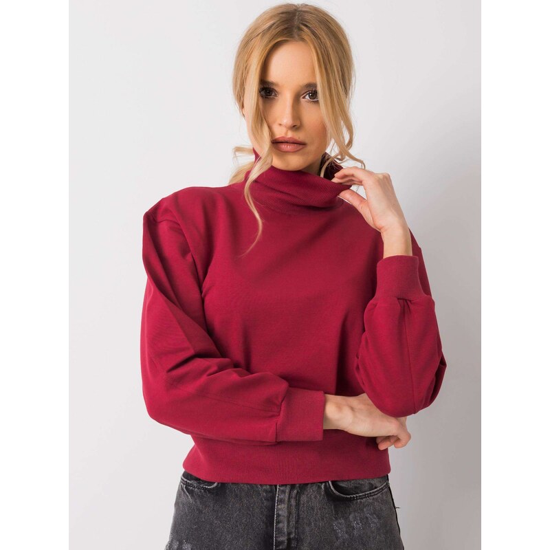 BASIC Feel Good Sweatshirt-RV-BL-6263.86P-burgundy 64791675