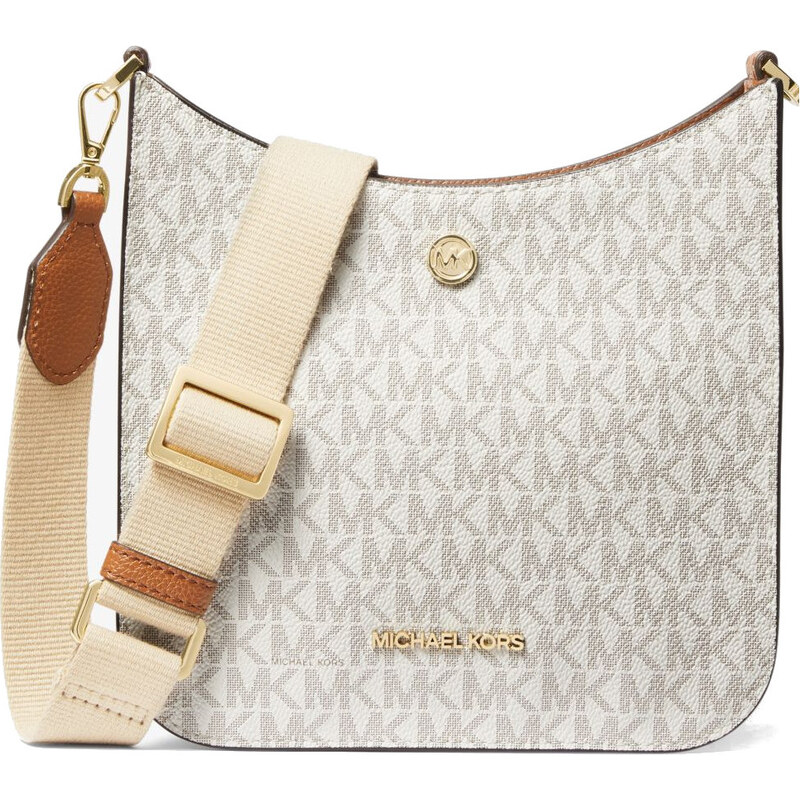 Michael Kors Briley Small Logo Messenger Bag Vanilla 63791416