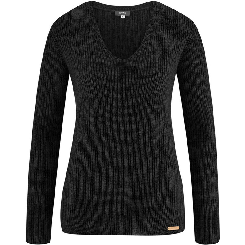 Glara Dámsky biobavlnený sveter s vlnou 25115486