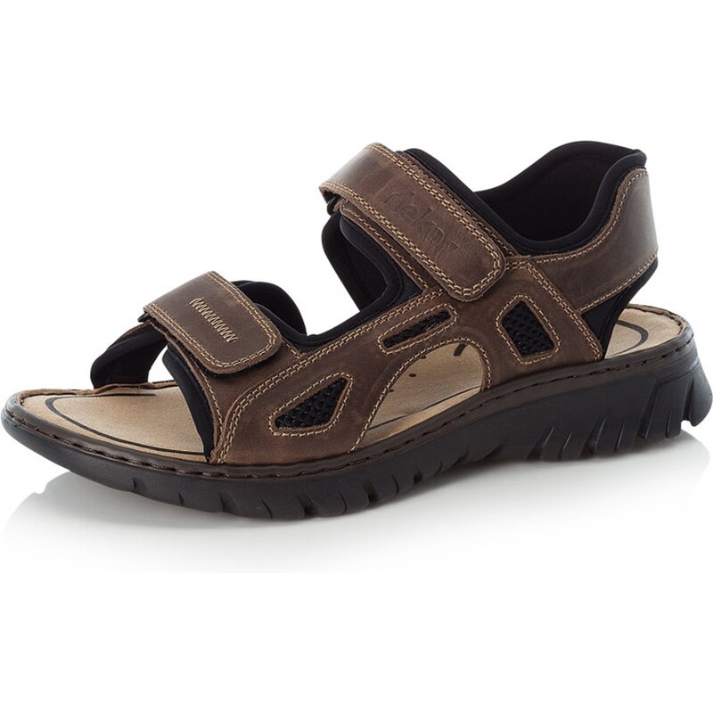 Pánske sandále RIEKER 26761-26 hnedá S4