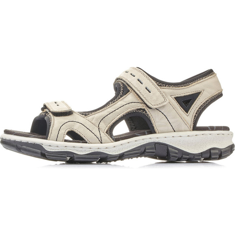 Dámske sandále RIEKER 68866-60 béžová S4