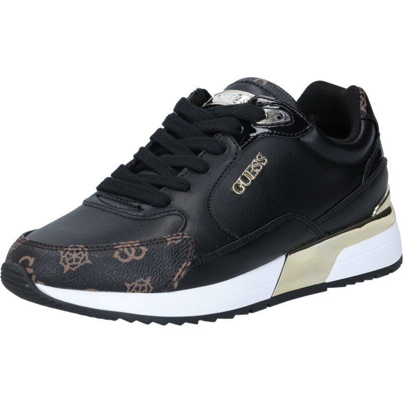 GUESS Nízke tenisky hnedá / zlatá / čierna 23919036