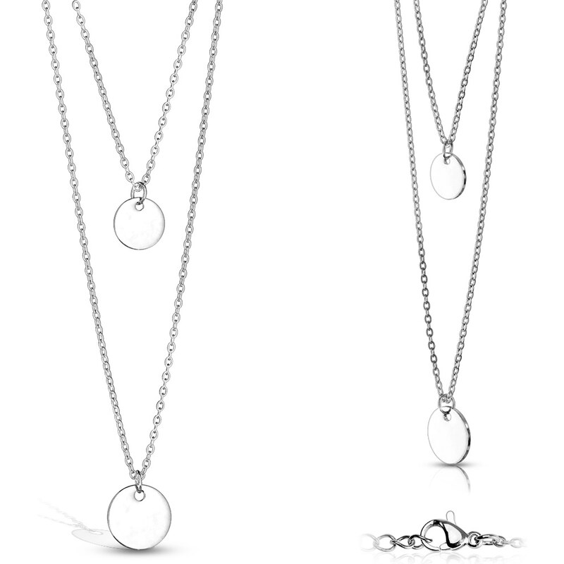 Dámsky náhrdelník z chirurgickej ocele RILEY 23166889