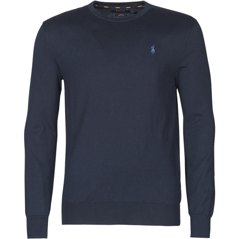 Polo Ralph Lauren Svetre PULL COL ROND AJUSTE EN COTON PIMA LOGO PONY 24310556