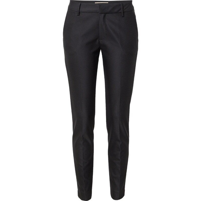 MOS MOSH Plisované nohavice čierna 42235842