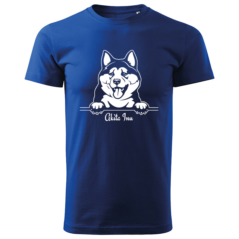 T-ričko Akita Inu, pánske tričko s vlastným textom 21854147