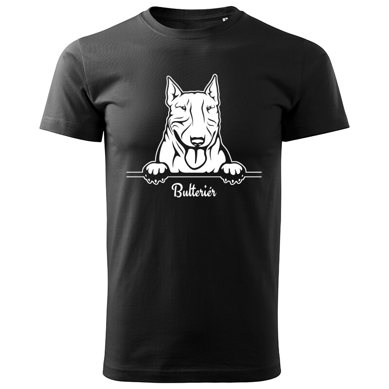 T-ričko Bulteriér, pánske tričko s vlastným textom 21854161