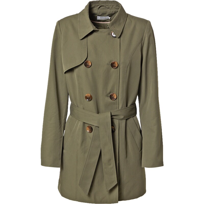 ONLY Prechodný kabát Valerie kaki 22189204