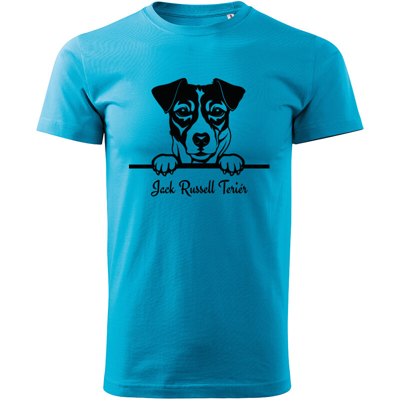 T-ričko Jack Rusel teriér, pánske tričko s vlastným textom 21858664