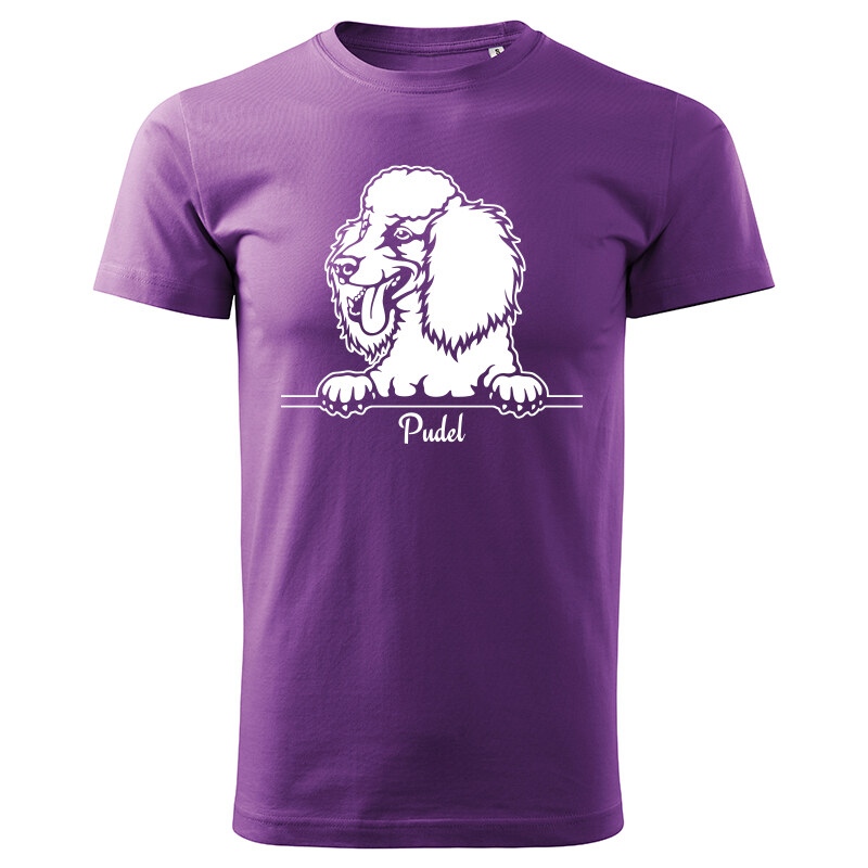 T-ričko Pudel, pánske tričko s vlastným textom 21858678