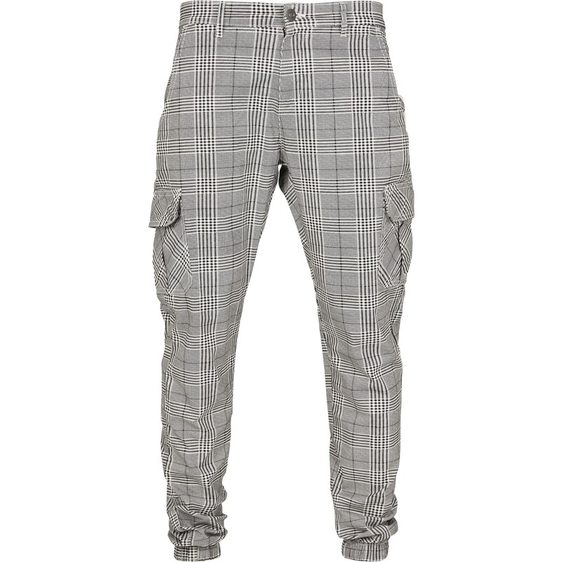 Urban Classics Kapsáče sivá melírovaná / biela 54223824