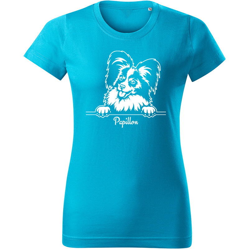 T-ričko Papillon, dámske tričko s vlastným textom 21881101