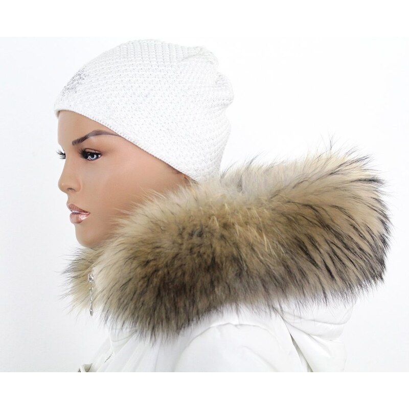 Sikora Kožušinový lem na kapucňu - golier medvedíkovec M 44/26 (70 cm) 65431350