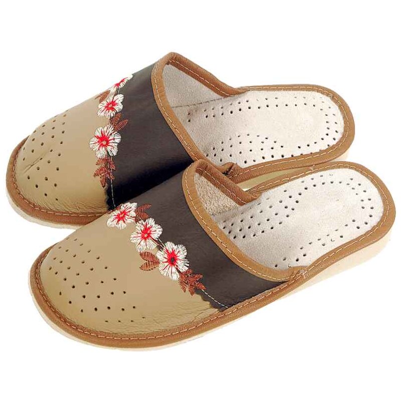 Dámske šľapky Darina kvety 21915209