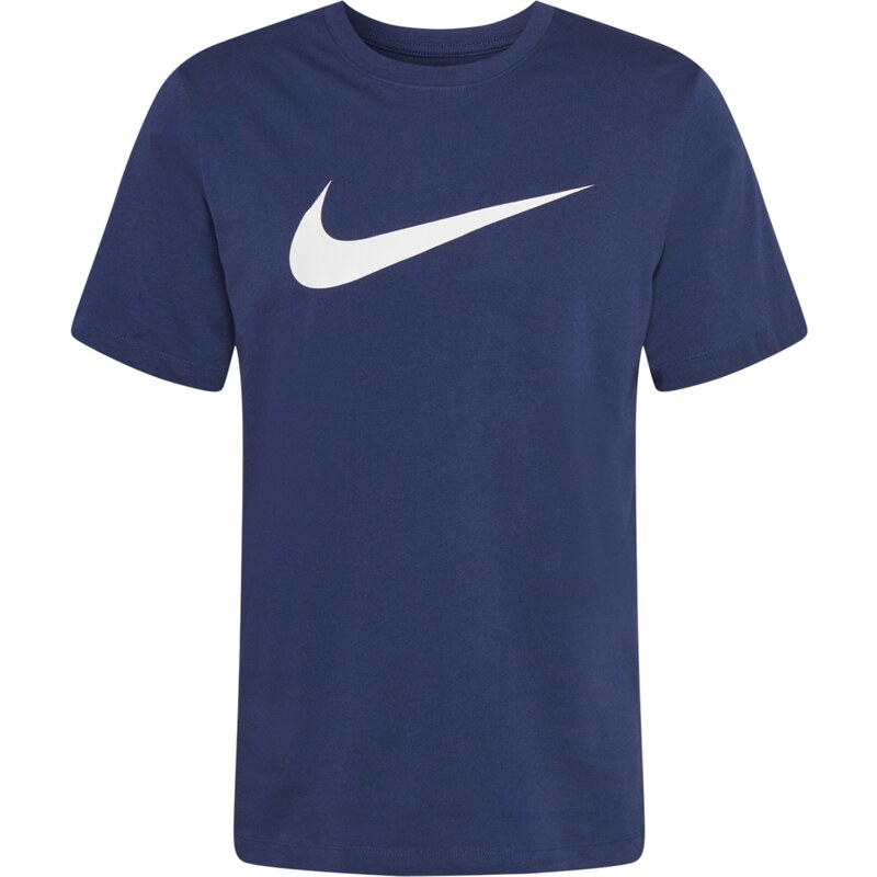 Nike Sportswear Tričko Swoosh námornícka modrá / biela 64528434