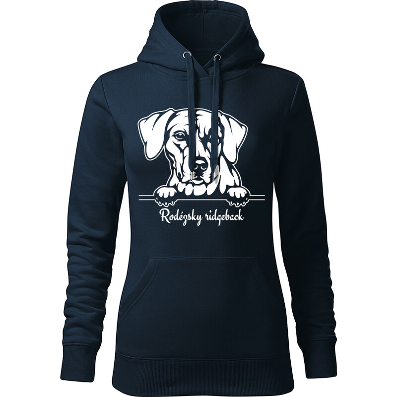 T-ričko Rodézsky ridgeback, dámska mikina s vlastným textom 21917410