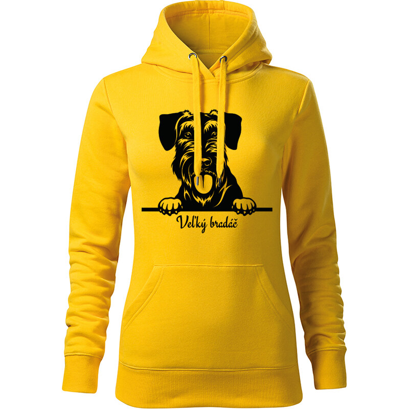 T-ričko Veľký brádáč, dámska mikina s vlastným textom 21918220