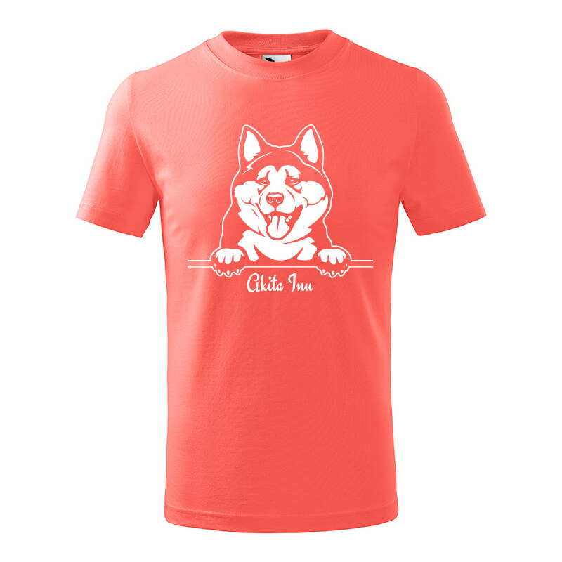 T-ričko Akita Inu, detské tričko s vlastným textom 21918226