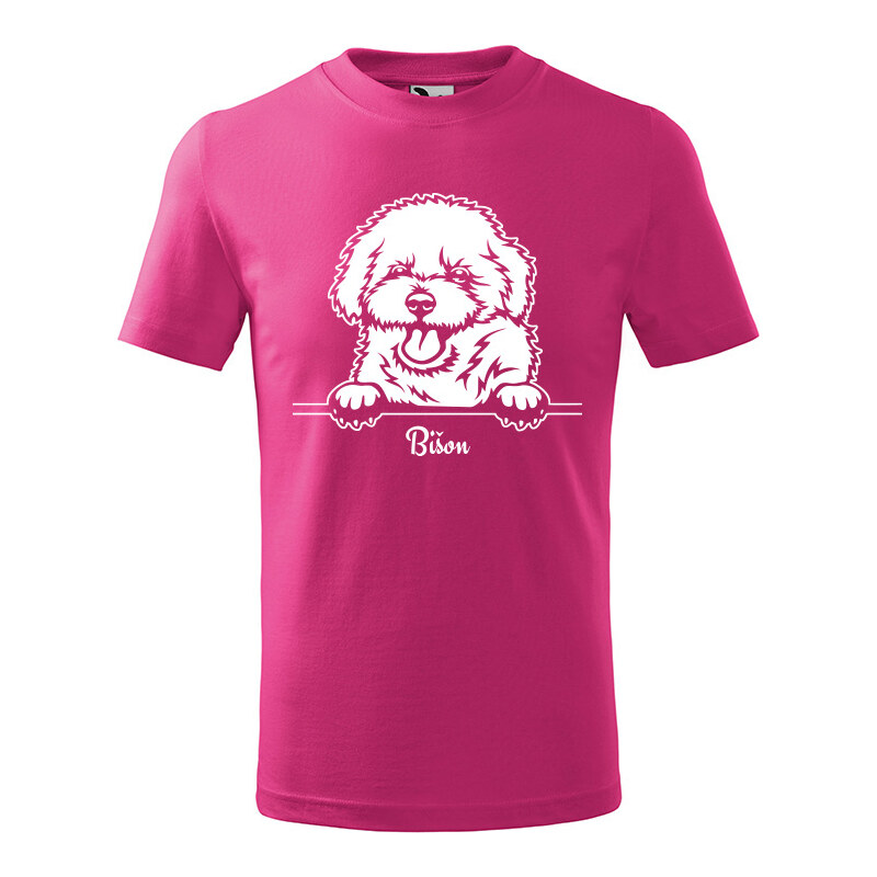 T-ričko Bišon, detské tričko s vlastným textom 21918237