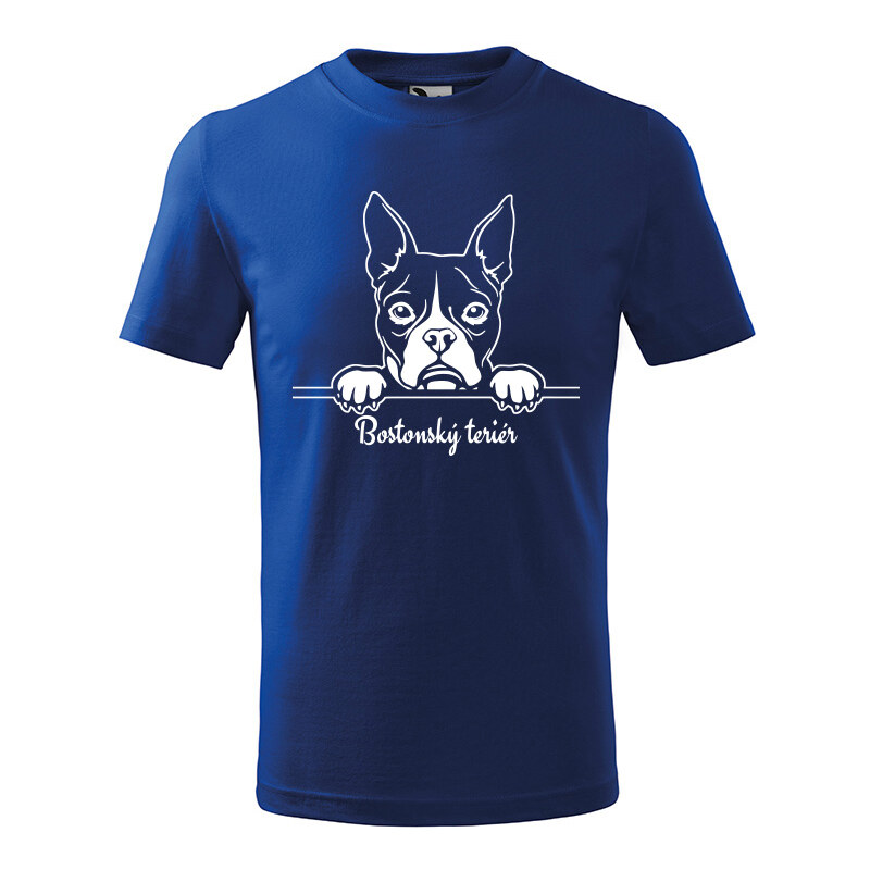 T-ričko Bostonský teriér, detské tričko s vlastným textom 21918239