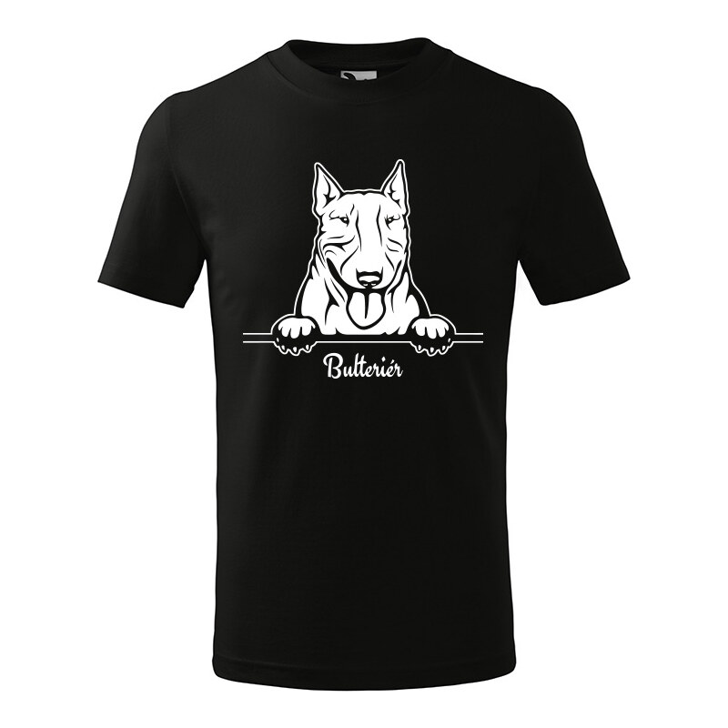 T-ričko Bulteriér, detské tričko s vlastným textom 21918240