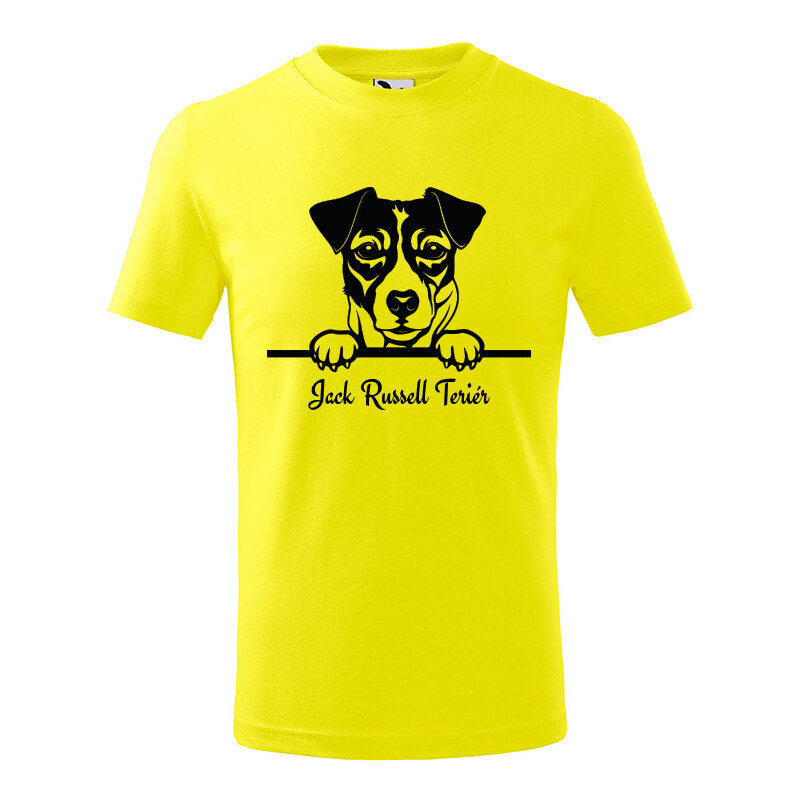 T-ričko Jack Rusel teriér, detské tričko s vlastným textom 21918247