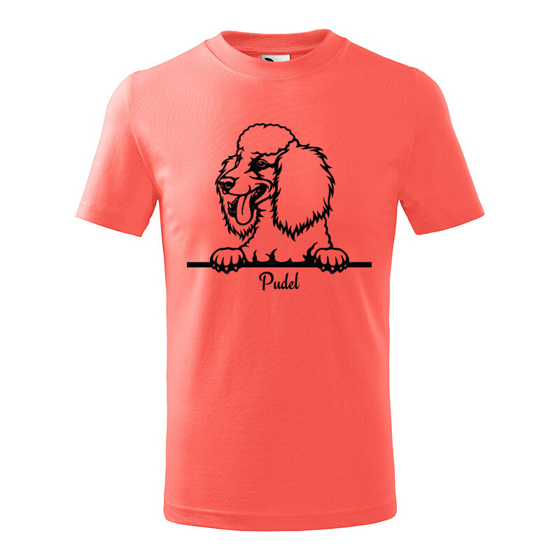 T-ričko Pudel, detské tričko s vlastným textom 21918261
