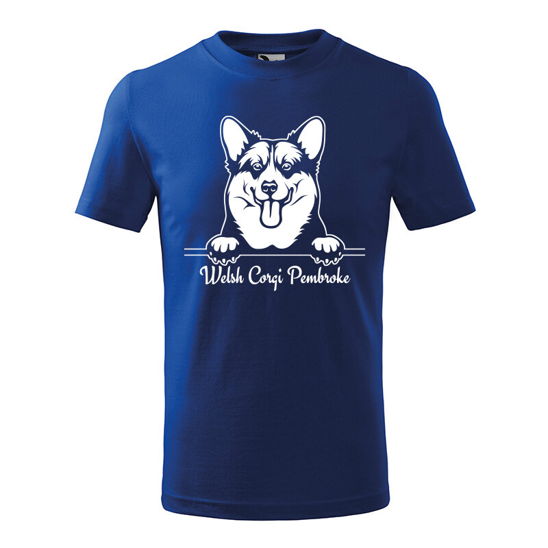 T-ričko Welsh Corgi Pembroke, detské tričko s vlastným textom 21918270