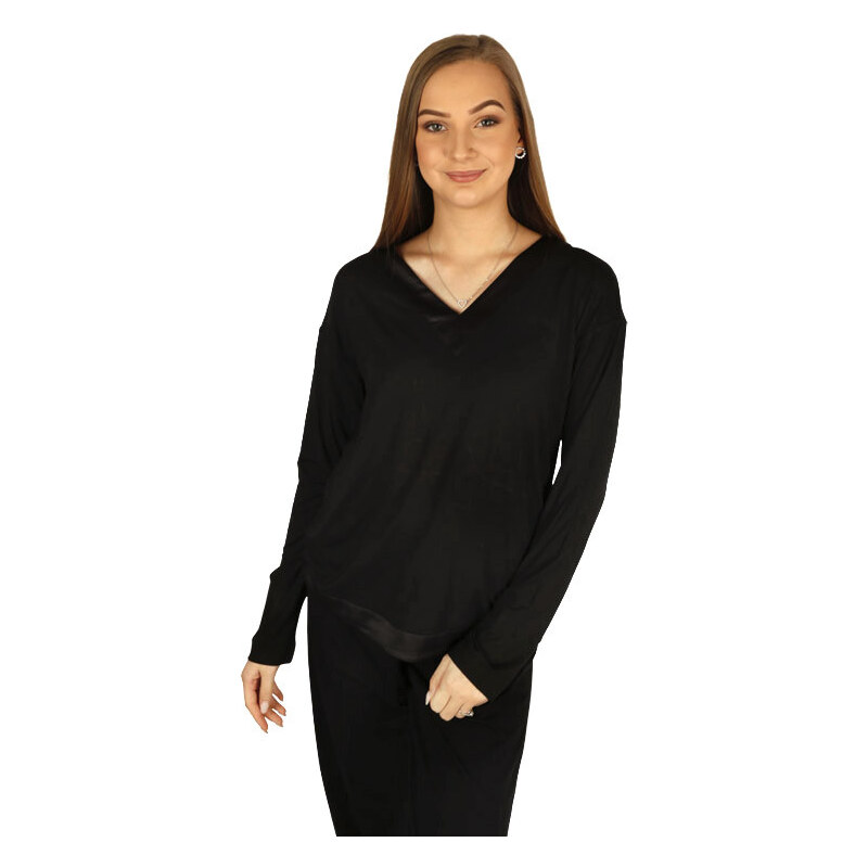 Dámske tričko na spanie Calvin Klein čierna (QS6528E-UB1) 29048093