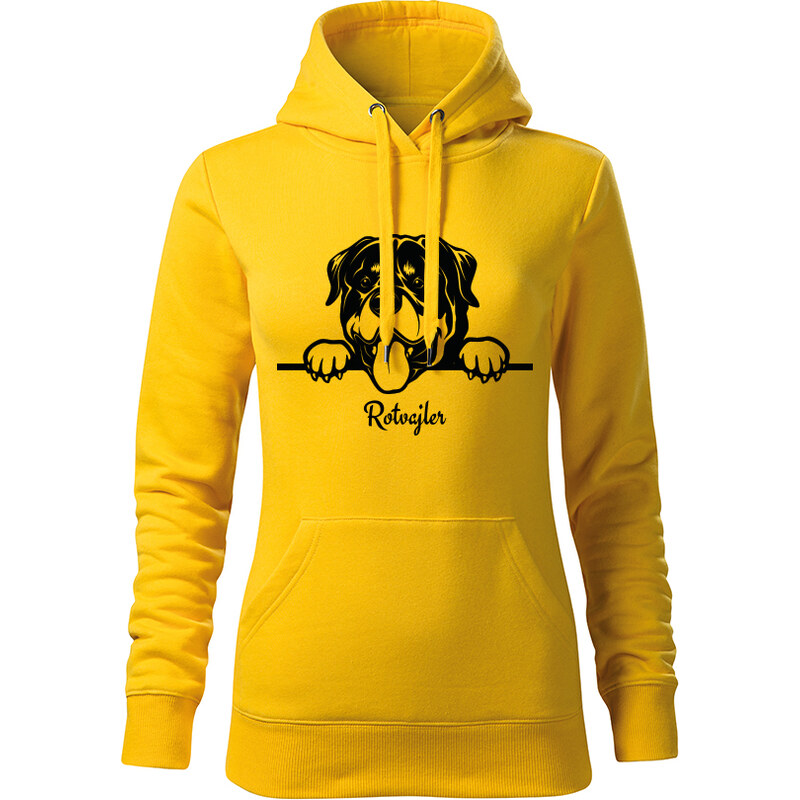 T-ričko Rotvajler, dámska mikina s vlastným textom 21921533