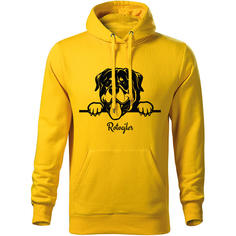 T-ričko Rotvajler, pánska mikina s vlastným textom 21921536