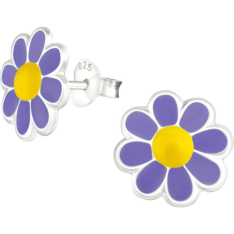 Olivie Detské strieborné náušnice KVIETOK 4912 22007041