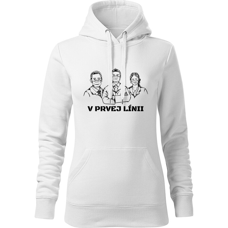 T-ričko V prvej línii dámska mikina 21940283