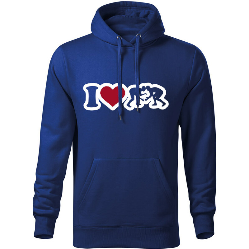 T-ričko I love wrestling pánska mikina 21940297