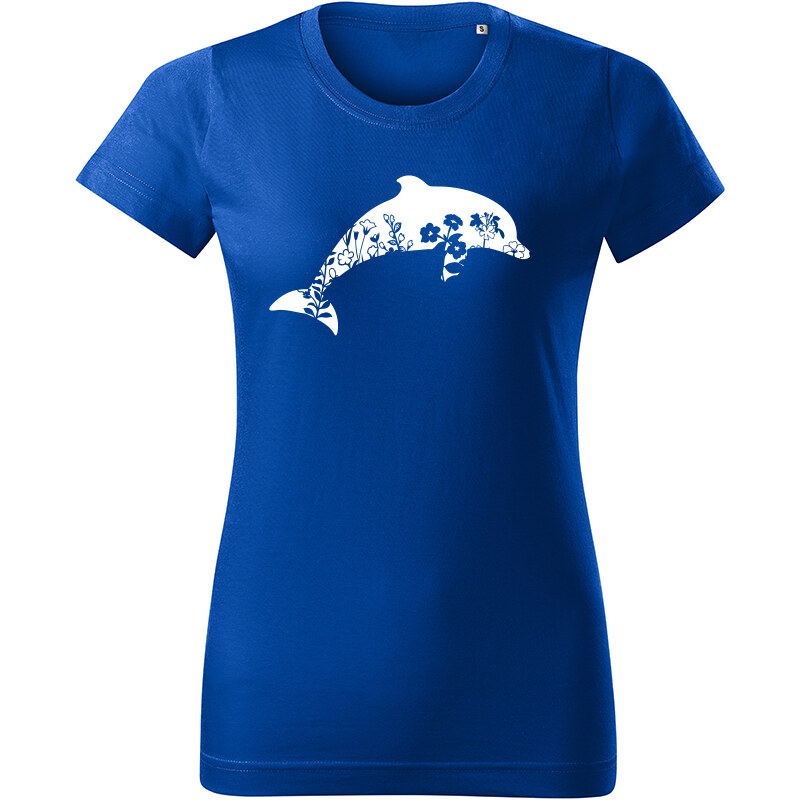 T-ričko Delfín flor, dámske tričko 21956427