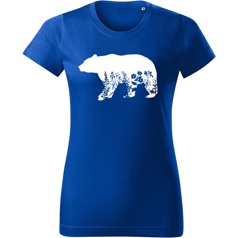 T-ričko Medveď flor, dámske tričko 21956432
