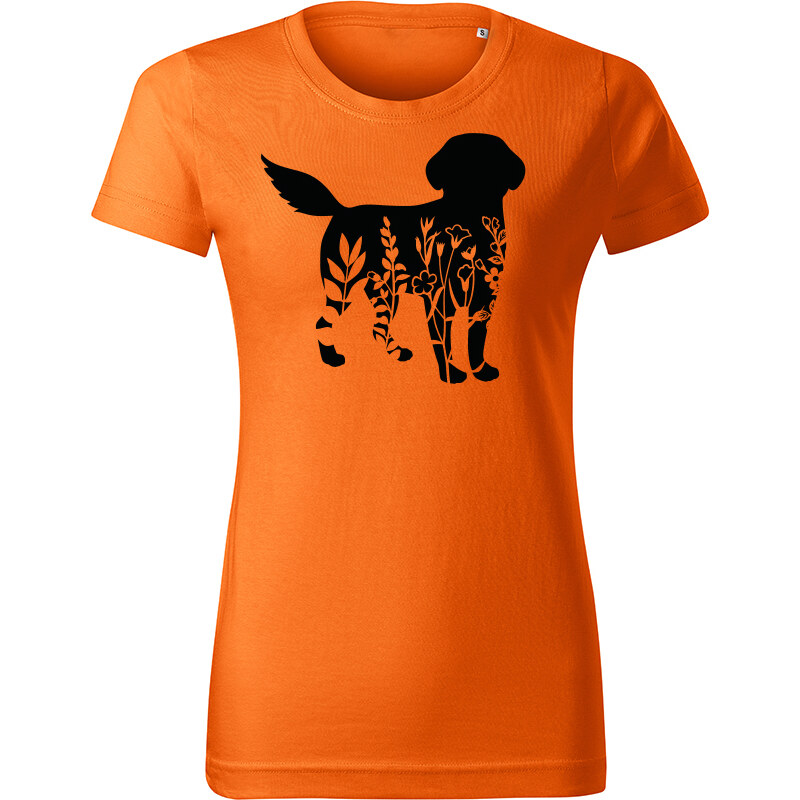 T-ričko Pes flor, dámske tričko 21956435