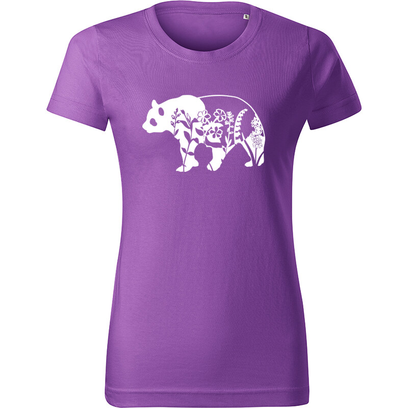 T-ričko Panda flor, dámske tričko 21956434