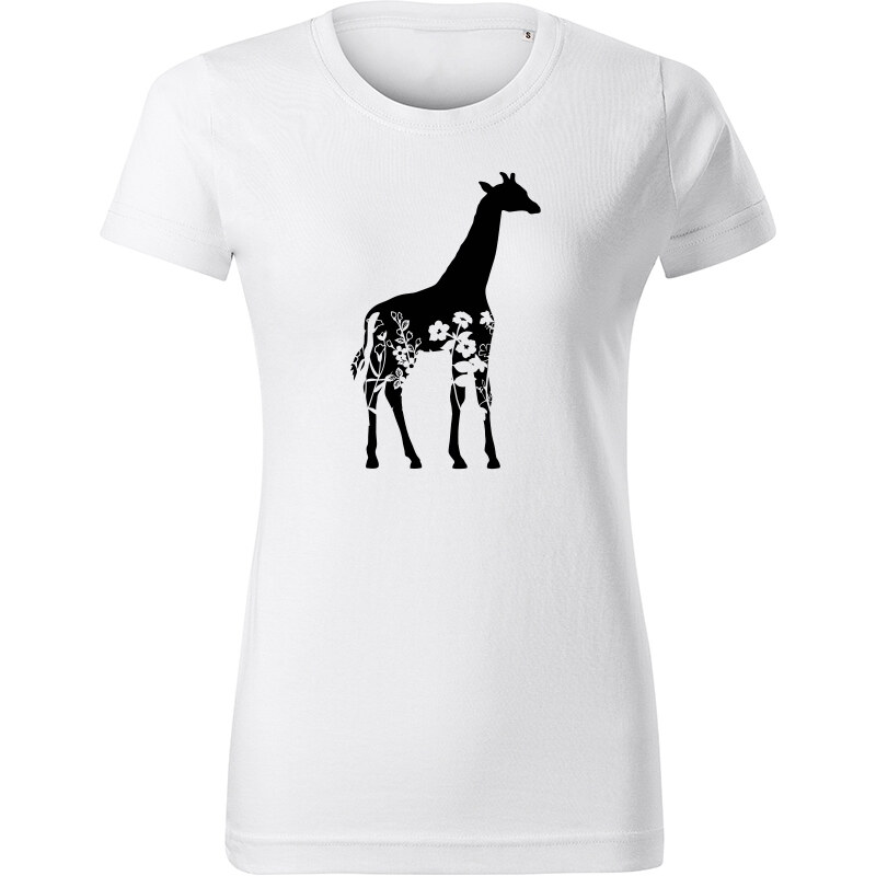 T-ričko Žirafa flor, dámske tričko 21963579