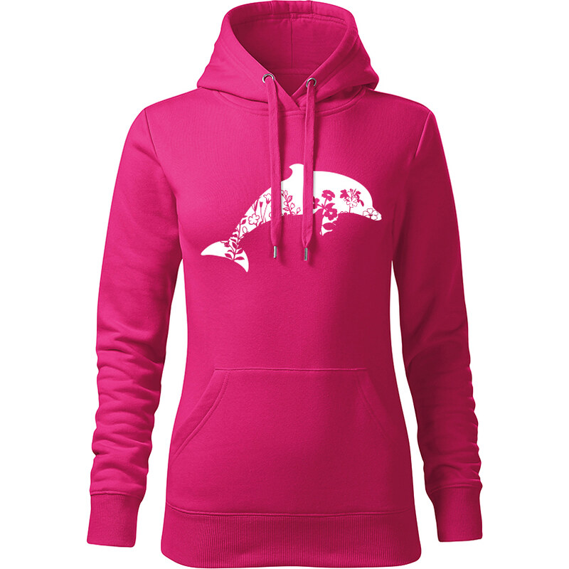 T-ričko Delfín flor, dámska mikina 21963580