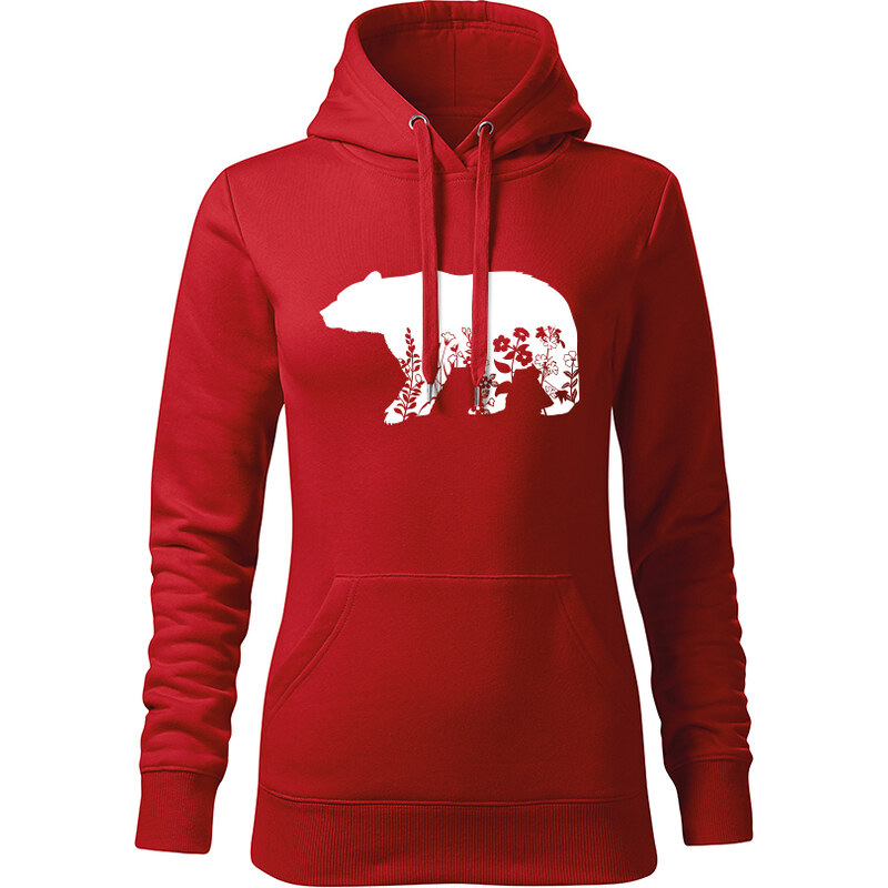 T-ričko Medveď flor, dámska mikina 21963585