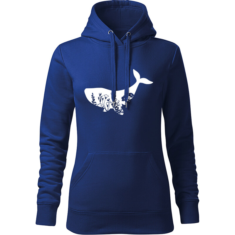 T-ričko Veľryba flor, dámska mikina 21963596