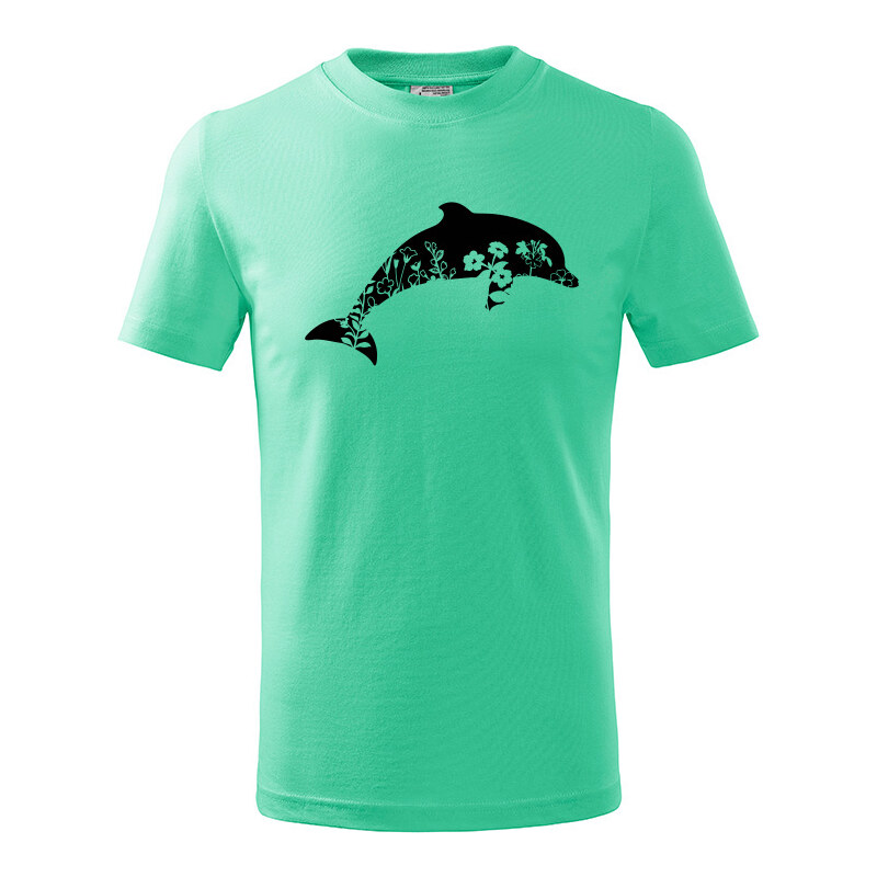 T-ričko Delfín flor detské tričko 21963600