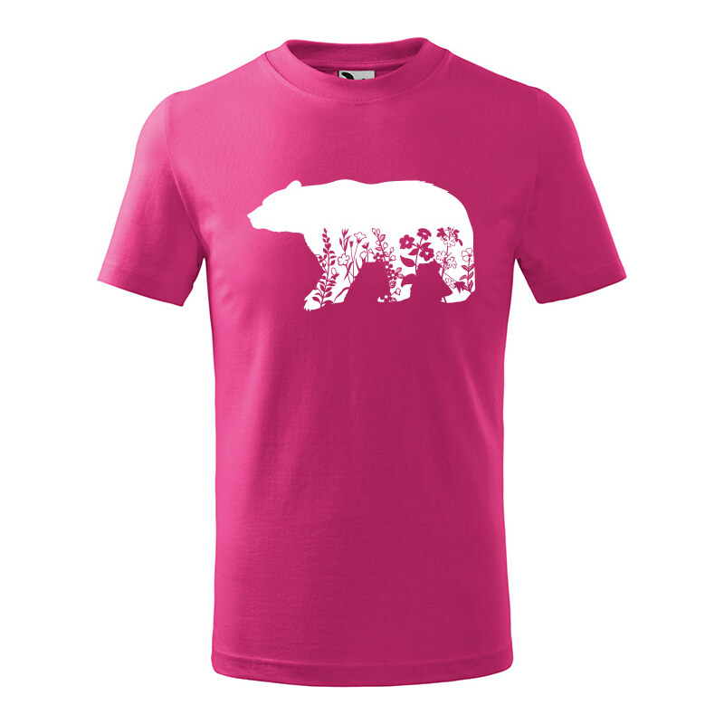 T-ričko Medveď flor detské tričko 21963604