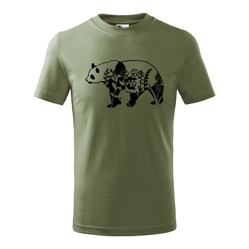 T-ričko Panda flor detské tričko 21963606