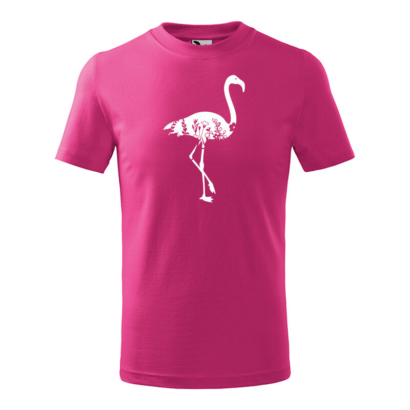 T-ričko Plameniak flor detské tričko 21963608