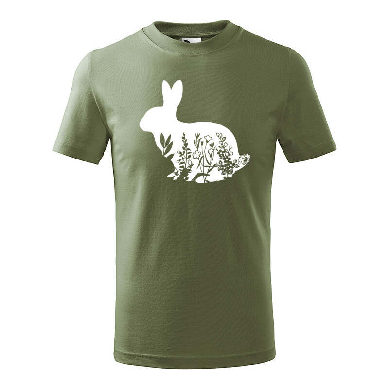 T-ričko Zajac flor detské tričko 21963616