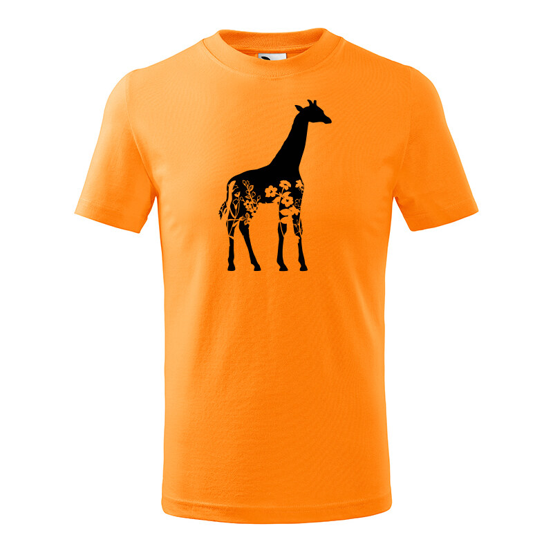 T-ričko Žirafa flor detské tričko 21963617